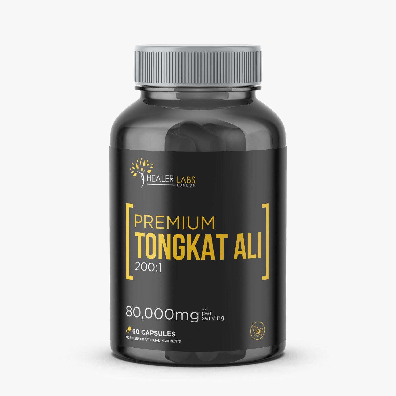 Premium TongkatAli 200:1 Extract -  Healer Labs London