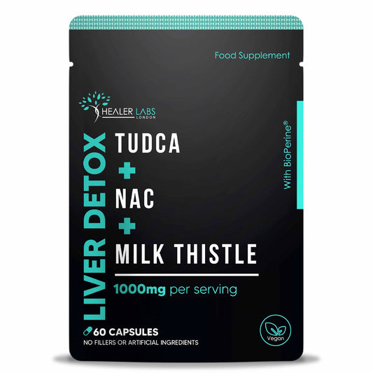  Healer Labs - TUDCA + NAC With Milk Thistle - The Beauty Corp.