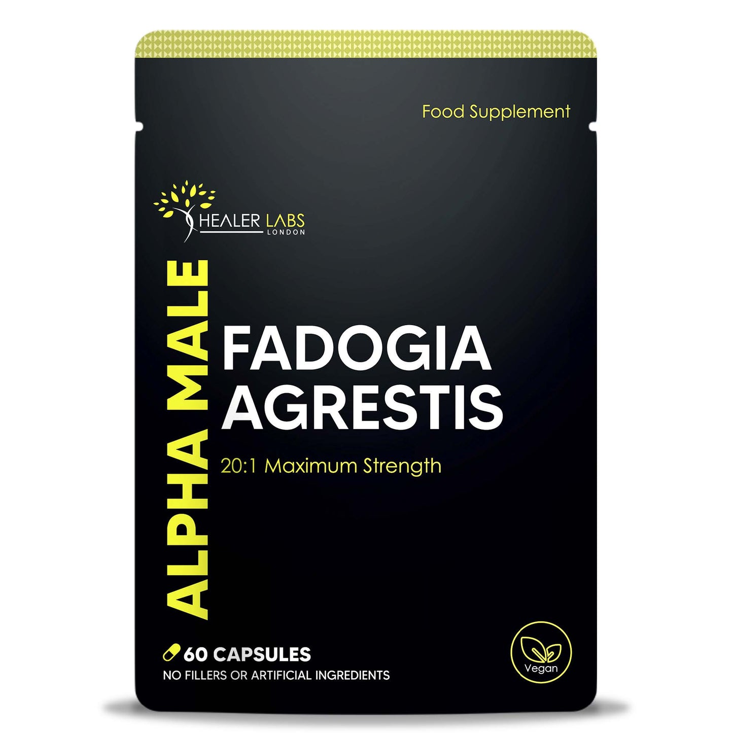  Healer Labs - Organic Fadogia Agrestis 20:1 Extract - The Beauty Corp.